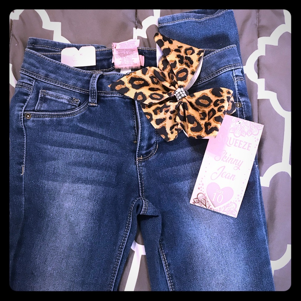 Girls skinny jeans